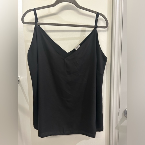 ASOS Flowy Tank Top Black 14 - Picture 1 of 7